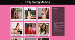 Desktop Screenshot of onlyyoungmodels.com